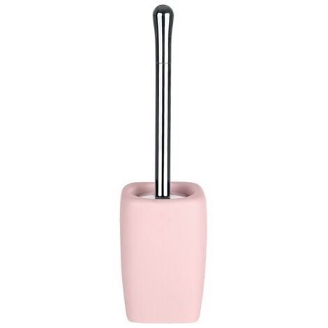 Brosse Wc avec support Céramique RETRO Rose Pastel Spirella