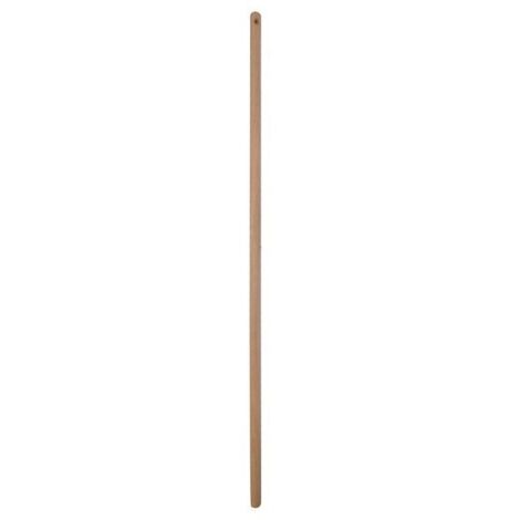 Manche à balai résistant en bois de 130cm MSV