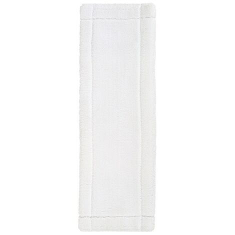 Mop de rechange à  clipser 17x47cm microfibre Blanc MSV