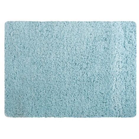 Tapis de bain microfibre 40x60cm Bleu pastel MSV (1/5)