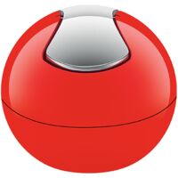 Poubelle à bascule PP BOWL 1L Rouge Spirella