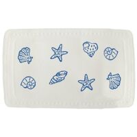 Tapis Fond de baignoire PVC CONCHA 91x36cm Coquillages Spirella
