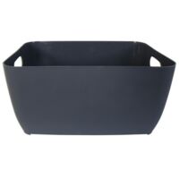 Panier de rangement multi fonction PP STORE M Gris Spirella