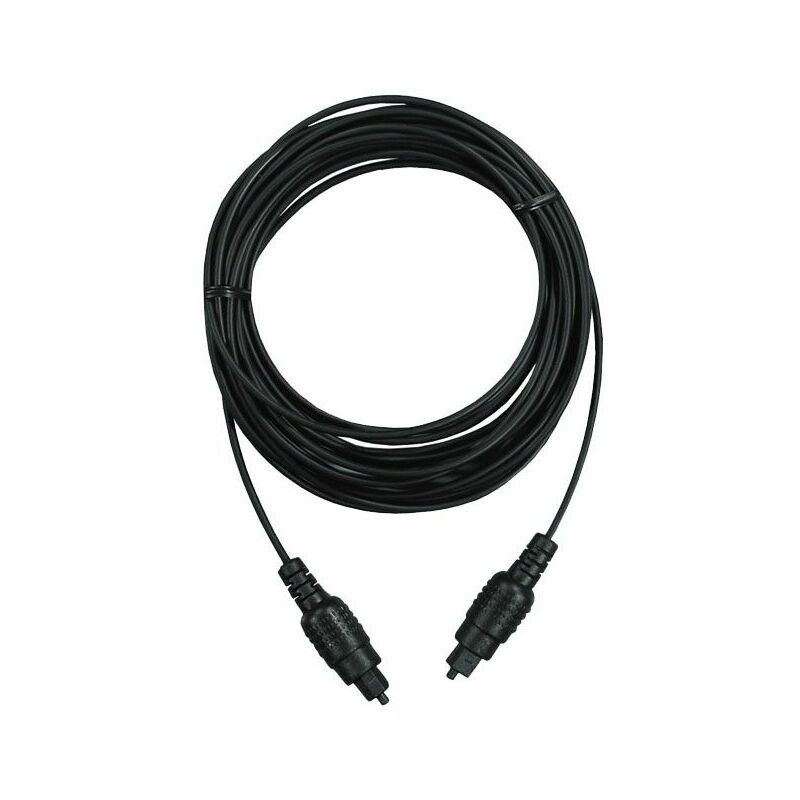 Hd Supply Tc010030 toslink spdif cable audio fibra enchufe ø 2.2 mm 3.00 negro longitud la 3 metros