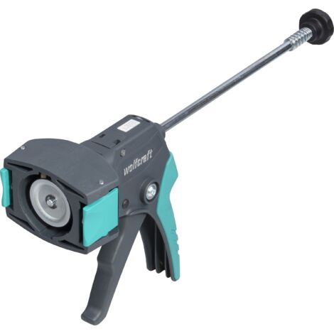 wolfcraft I MG 310 COMPACT Kartuschenpresse  I 4357000 I 160 kg Auspressdruck I Kartuschenpistole I Silikonspritze I Auspresspistole