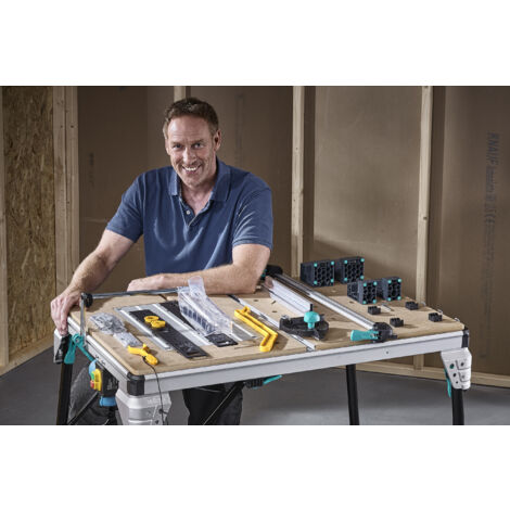wolfcraft  MASTER cut 2600 Maschinentisch  6918000 KreissägetischFrästisch StichsägetischKappsägetischGehrungssägetisch