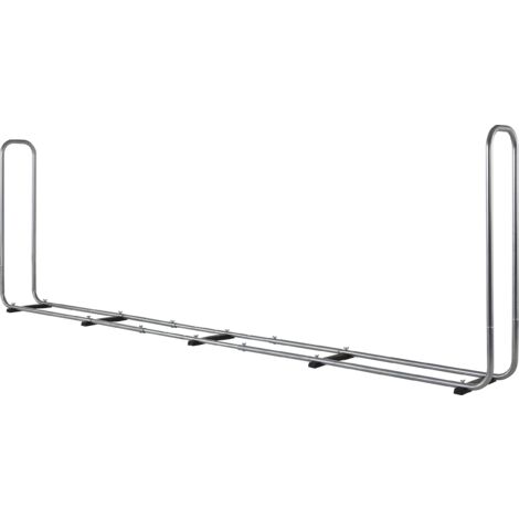 wolfcraft I Stapelhilfe Modular XXL für Brennholz I 5125000 I 1,4 m hoch und bis zu 3,2 m breit, zur gut belüfteten Lagerung von bis zu 1,6 m³ Brennholz