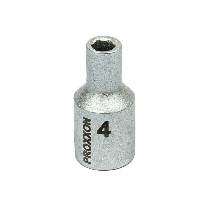 Proxxon 1/4 Steckschlüsseleinsatz (SW: 4 - Länge: 25 14 mm, mm CrV-Stahl) wählbar, aus Hergestellt