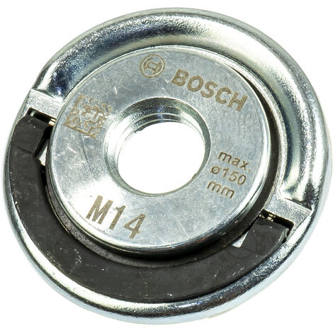 Bosch Professional Schnellspannmutter M14 mit Bügel (für Winkelschleifer mit Scheiben-Ø bis max. 150 mm)