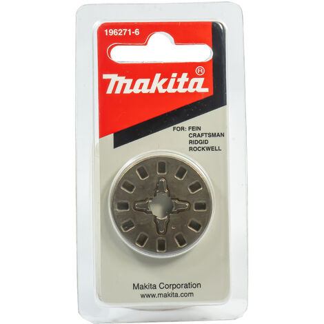Makita Adapter für Fein Multifunktionswerkzeug Zubehör auf  Akku-Multifunktionswerkzeug DTM51 oder DTM30D
