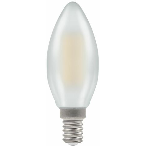 Crompton LED Candle Filament Dimmable Pearl 5W 2700K SES-E14