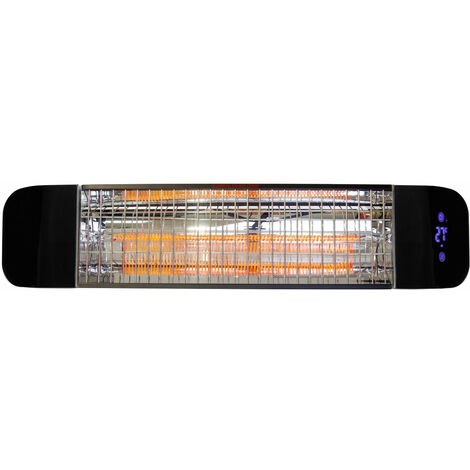 Devola 1.2kW Wi-Fi Patio Radiant Heater ( No Plug - Installed Product )