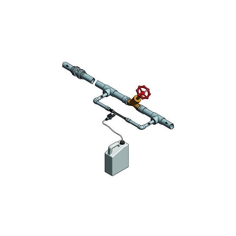 Venturi Düngerinjektor 3/4 - Professioneller Dünger Injector 9-92 L/h Mit Dosierschlüssel