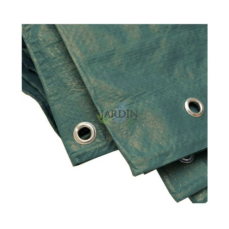 Verstärkte Markisenplane 120 G – 5 X 8 Fuß, Grün, Für Garten, Sichtschutz & Schatten