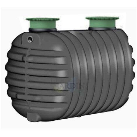Unterirdische Klärgrube 3000 Liter. Länge 245 cm, Breite 122 cm, Höhe 167 cm. Ermöglicht Fußgängerverkehr