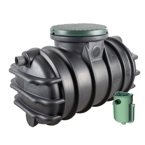 Klärgrube mit Filter 1000 Liter, 1 bis 3 Einwohner