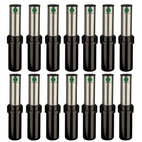 10 Stück Beregnungssprinkler rostfrei K-Rain RPS75I 3/4''  Reichweite 4 bis 14,6 m  Professioneller einstellbarer Winkelspr (1/5)