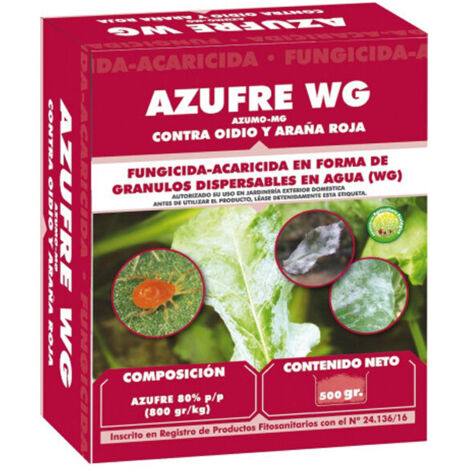 WG Masso Schwefel-Fungizid gegen Mehltau und Spinnmilben 500 g Wasserdispergierbares Granulat Schädlingsbekämpfung