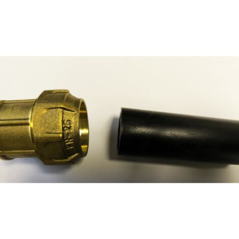 4 Stück Messingmuffe 50mm für PE-Rohr 50 mm  Aenor Zertifiziertes Messingzubehör  Messingkupplung für Sanitärinstallationen