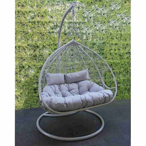 Ariana Double Hanging Rattan Egg Chair