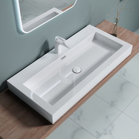 Support lavabo réglable avec miroir - Salle de bain PMR - Tous Ergo