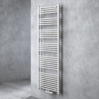 Doporro – Radiateur sèche-serviette vertical 180x60cm – Acier inoxydable – 998W – Connexion centrale – Antirouille et économe en énergie