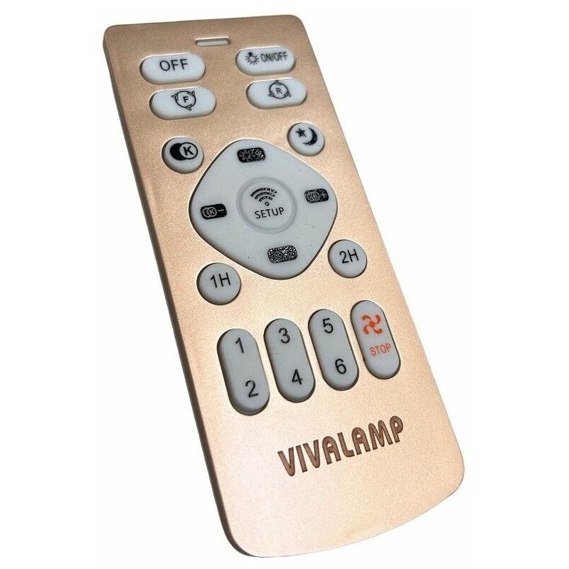 Lampada A Soffitto Con Ventilatore VOMI 60W+36W | LED RGB Con Altoparlante Bluetooth E Telecomando, Dimmerabile, Controllo APP - 6