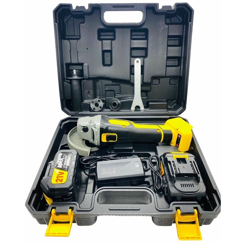 Smerigliatrice a Batteria Disco 125 Black Decker Angolare Flex Trapano Moletta