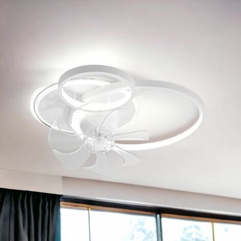 LEDVANCE Smart WiFi LED Luce Del Ventilatore Da Soffitto, A Forma Di Cilindro, Grigio, Dimmerabile, Velocità Dell'aria Regolabile, Telecomando Incluso, Controllabile Tramite App E Assistente Vocale - Foto 7