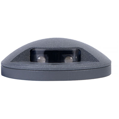 Faretto segnapassi small LED 2W calpestabile radente nero luce bianca naturale 4000K 12V IP65