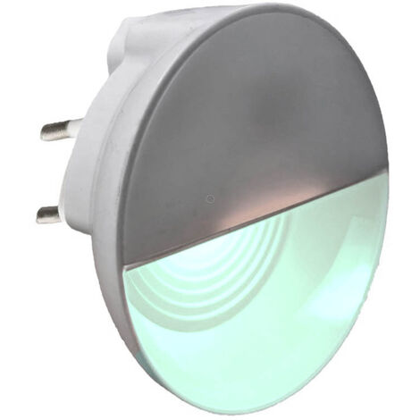Lampada LED con spina luce fredda notturna faretto segnapasso con sensore di movimento 0.4W (1/5)