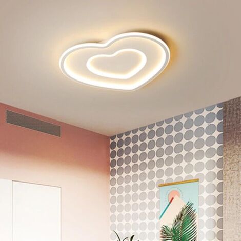 Lampadario Plafoniera Illuminazione a Led Moderno 63W Luce Soffitto Forma CuoreTemperatura del colore Led Bianco Freddo 6500k (1/5)