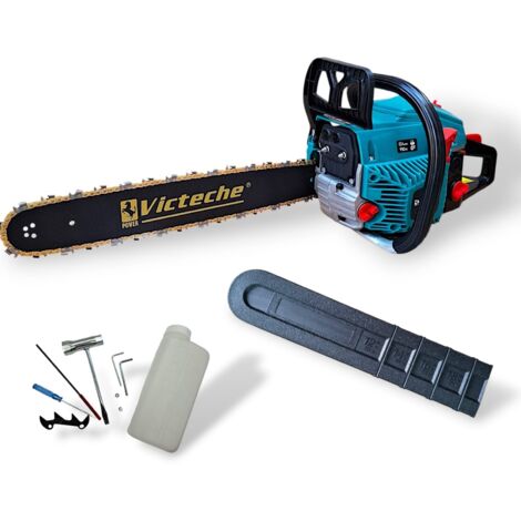 Motosega a scoppio professionale 68cc barra da 50cm taglio legna bosco tronchi