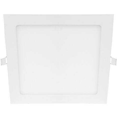 Pannello Da Incasso Led Slim Quadrato W K Luce Fredda