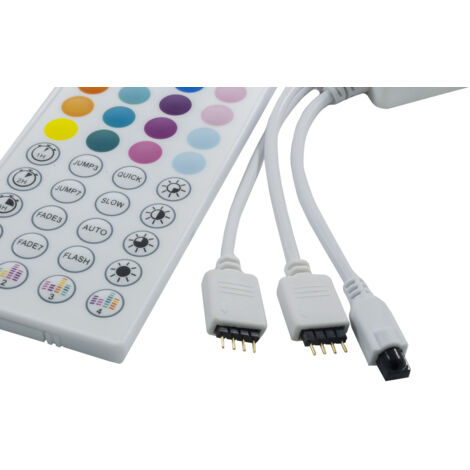 Andowl - Barra Luminosa Luci Led Rgb 32 Strisce Led Con 18 Colore Sala Giochi Pc Tv Auto 71489931