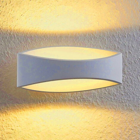 Applique lampada da parete a spirale per interno led luce calda 3000k 12w