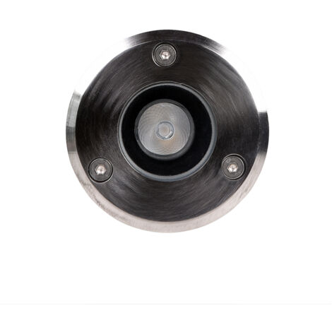 FARETTO LED SEGNAPASSO CALPESTABILE DA 1W LUCE CALDA 3000K - PERFETTO PER VIALI SENTIERI E GIARDINI IP65