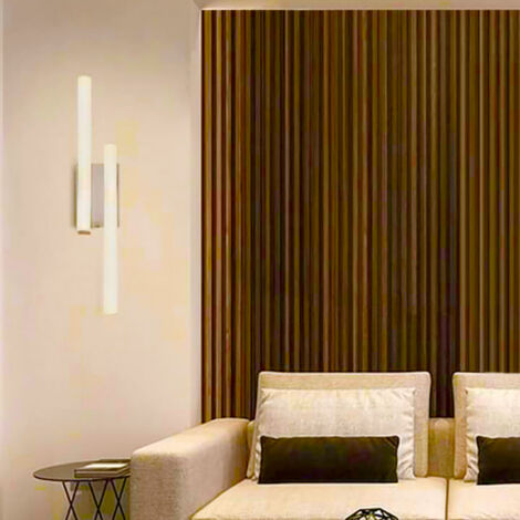 Partenopea Applique lampada cubo da parete a muro gu10 max 10w led per interno esterno moderno faretto monoemissione grado protezione IP54(Tondo curvato