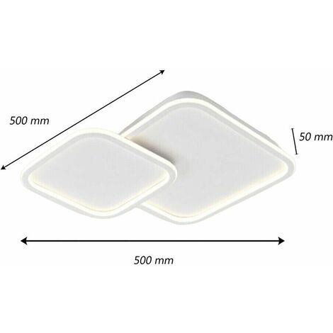YUNZI Moderno LED Ventilatore da Soffitto con Luce E Telecomando Silenzioso 3 Velocita Dimmerabile Camera Ventilatore da Soffitto con Luce 52cm con Timer Soggiorno Lampada Ventilatore Soffitto,Nero