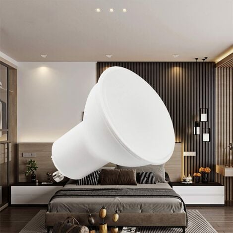 Universo - 3 Lampadina faretto led GU10 8w 3000k Luce Calda : :  Illuminazione