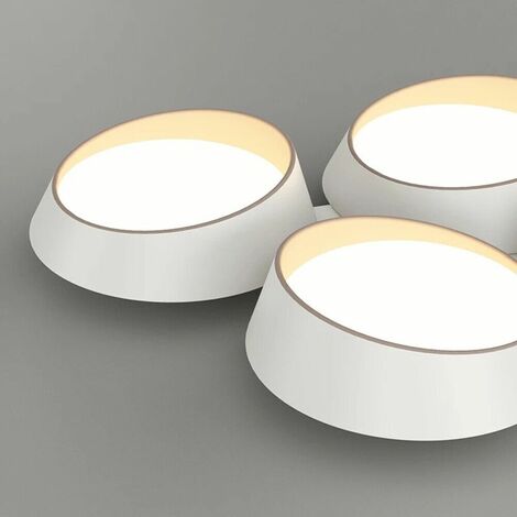 Lampadario a plafoniera moderno con illuminazione a led da 120w luce calda 3000K per soffitto 9600 lumen