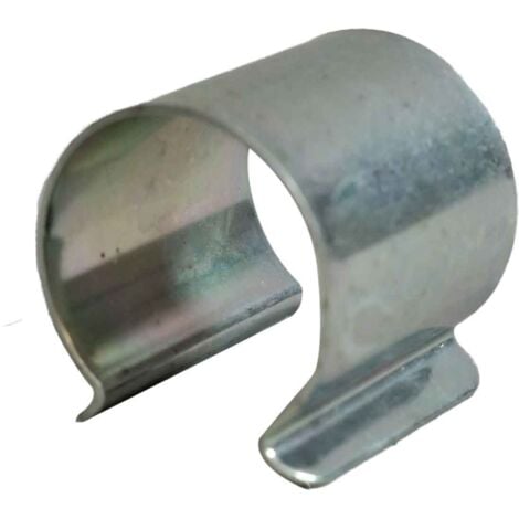TECPLAST Lot de 20 clips pour bâche serre 25mm x 30mm 30CP - Haute Qualité - Clips de fixation métal revêtement Zinc