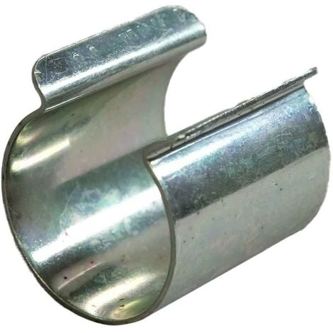 TECPLAST Lot de 20 clips pour bâche serre 25mm x 30mm 30CP - Haute Qualité - Clips de fixation métal revêtement Zinc