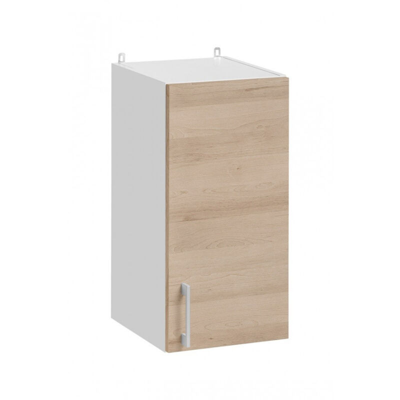 Meuble haut cuisine Bellissi Beton ardoise 1 porte relevable L 90 cm -  Cuisineandcie