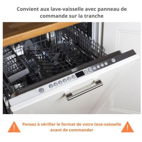 Façade pour lave-vaisselle tout intégrable Eco Blanc L 60 cm