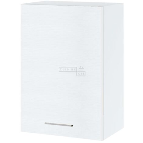Meuble haut de cuisine Bellissi Blanc 1 porte L 50 cm - White (1/5)