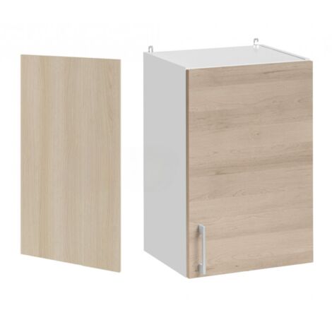 Cuisineandcie – Panneau de finition pour meuble haut – Chêne naturel – Dimensions H 60 x P 32 cm – Finition soignée pour caissons de cuisine