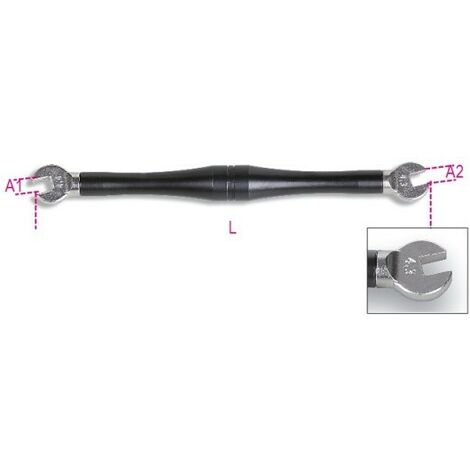 Chiave tiraraggi doppia per Shimano 4,3 X 4,4mm Beta 3962SH