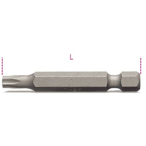 INSERTI PER AVVITATORI PER VITI CON IMPRONTA TORX® 1/4 L MM 50 T7 ART.