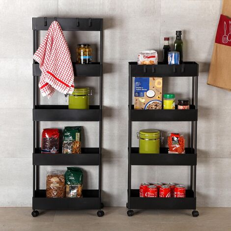 Bedtafeltje Met Wielen - Bedtafel Verrijdbaar - Bedtafel Op Wielen - 40 x 60 - Een hoorn